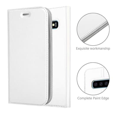 Samsung Galaxy S10 PLUS lommebokdeksel etui (sølv)