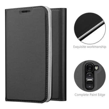 LG G2 MINI lommebokdeksel etui (svart)