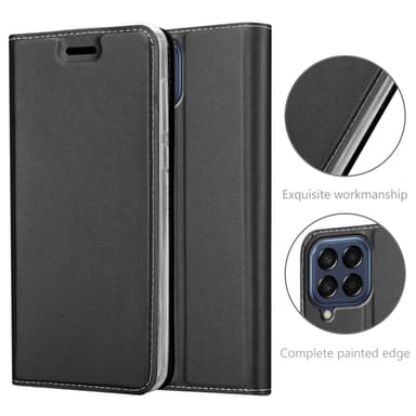 Samsung Galaxy M33 5G lommebokdeksel etui (svart)
