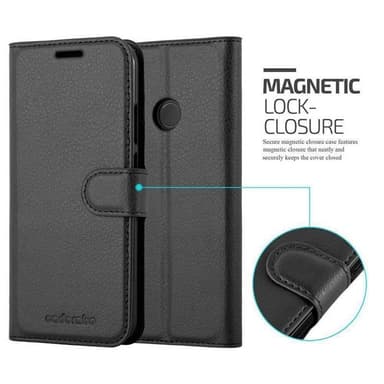 Huawei P20 LITE 2018 / NOVA 3E Deksel Etui Case (svart)