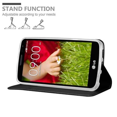 LG G2 MINI lommebokdeksel etui (svart)