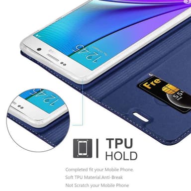 Samsung Galaxy NOTE 5 lommebokdeksel etui (blå)