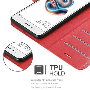 Xiaomi Mi A1 / Mi 5X Deksel Etui Case (rød)