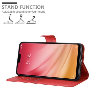 Xiaomi Mi 8 LITE Deksel Etui Case (rød)