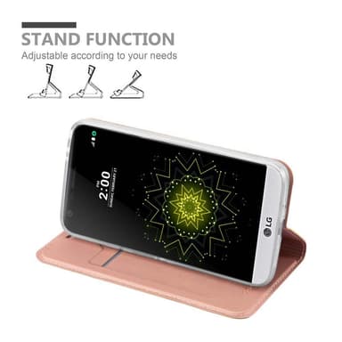 LG G5 lommebokdeksel etui (rosa)