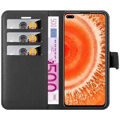 Honor View 30 Deksel Etui Case (svart)