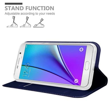 Samsung Galaxy NOTE 5 lommebokdeksel etui (blå)