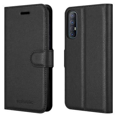 Oppo FIND X2 NEO Deksel Etui Case (svart)