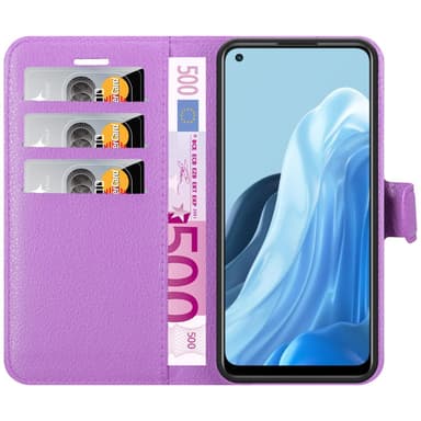 Oppo FIND X5 LITE / Reno7 5G Deksel Etui Case (lilla)