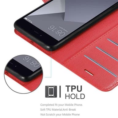 Xiaomi RedMi NOTE 5A Deksel Etui Case (rød)