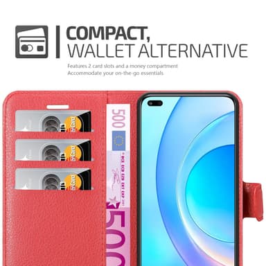 Honor 50 LITE Deksel Etui Case (rød)