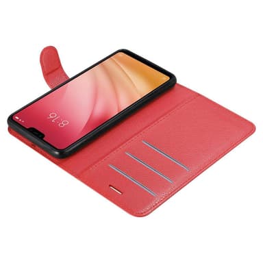 Xiaomi Mi 8 LITE Deksel Etui Case (rød)