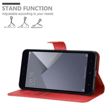 Xiaomi RedMi NOTE 5A Deksel Etui Case (rød)