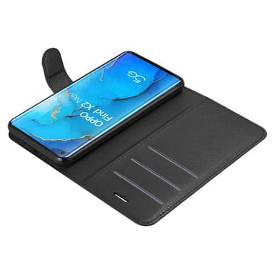 Oppo FIND X2 NEO Deksel Etui Case (svart)