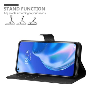 Huawei P40 LITE 5G / NOVA 7 SE Deksel Etui Case (Svart)