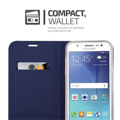 Samsung Galaxy J5 2015 lommebokdeksel etui (blå)