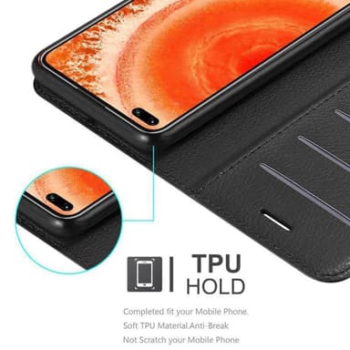 Honor View 30 Deksel Etui Case (svart)