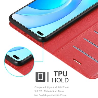 Honor 50 LITE Deksel Etui Case (rød)
