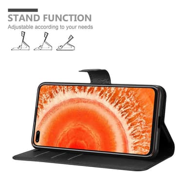 Honor View 30 Deksel Etui Case (svart)