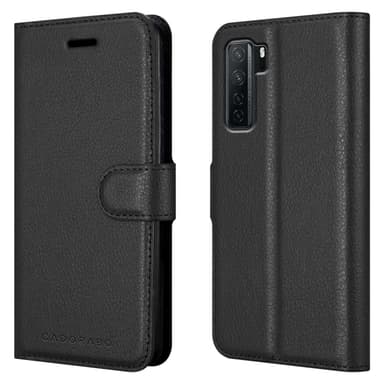 Huawei P40 LITE 5G / NOVA 7 SE Deksel Etui Case (Svart)