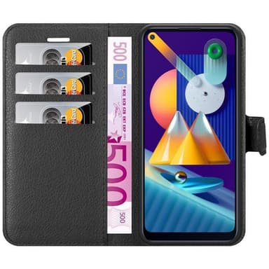 Samsung Galaxy A11 / M11 Deksel Etui Case (svart)