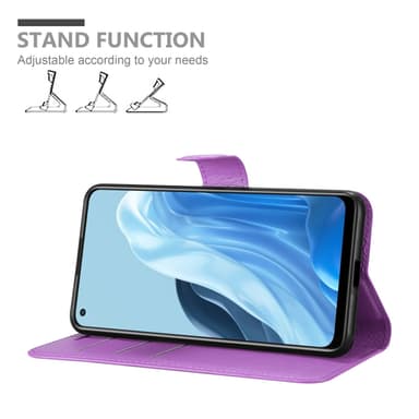 Oppo FIND X5 LITE / Reno7 5G Deksel Etui Case (lilla)