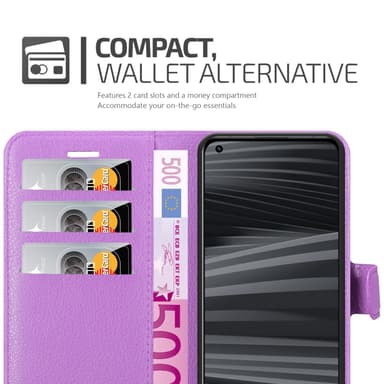 Realme GT 2 PRO Deksel Etui Case (lilla)
