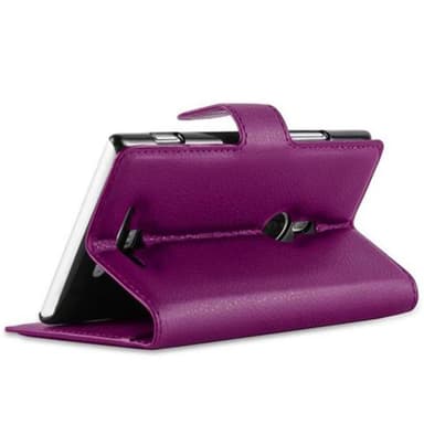 Nokia Lumia 925 Deksel Etui Case (lilla)