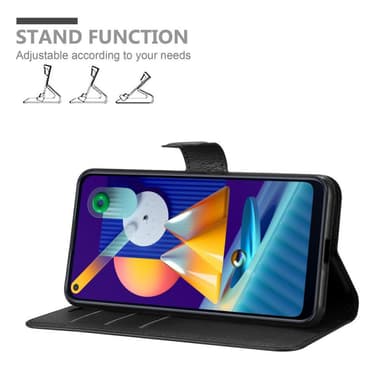 Samsung Galaxy A11 / M11 Deksel Etui Case (svart)