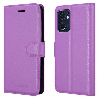 Oppo FIND X5 LITE / Reno7 5G Deksel Etui Case (lilla)
