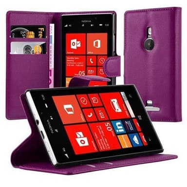 Nokia Lumia 925 Deksel Etui Case (lilla)