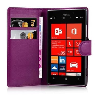 Nokia Lumia 925 Deksel Etui Case (lilla)