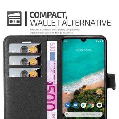 Xiaomi Mi A3 Deksel Etui Case (svart)