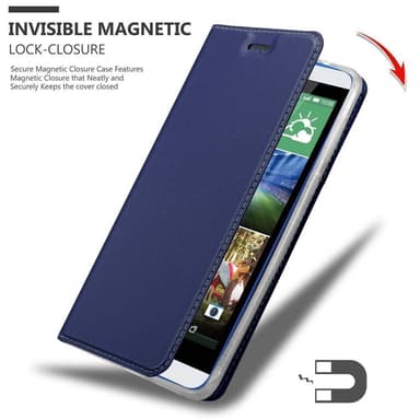 HTC Desire 820 lommebokdeksel etui (blå)