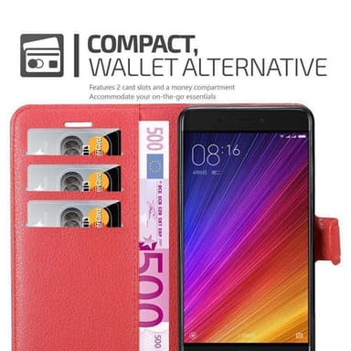 Xiaomi Mi 5s Deksel Etui Case (rød)