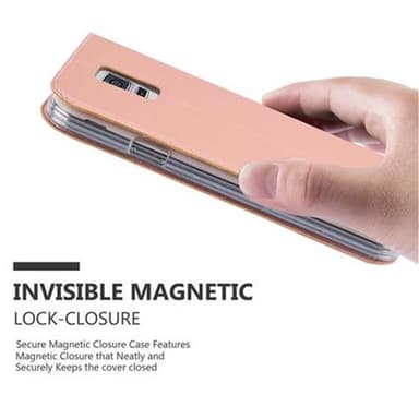 Samsung Galaxy S5 / S5 NEO lommebokdeksel etui (rosa)