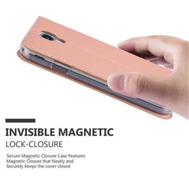 Samsung Galaxy S4 lommebokdeksel etui (rosa)