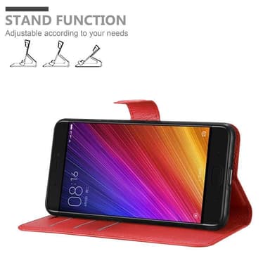 Xiaomi Mi 5s Deksel Etui Case (rød)