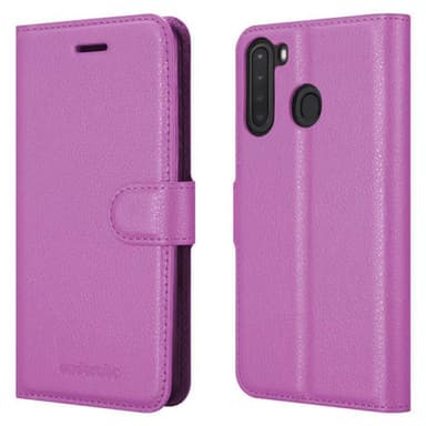 Samsung Galaxy A21 Deksel Etui Case (lilla)