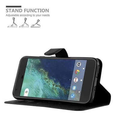 Google PIXEL Deksel Etui Case (svart)