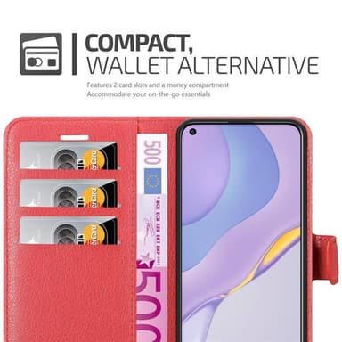 Huawei NOVA 7 5G Deksel Etui Case (rød)