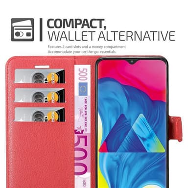 Samsung Galaxy A10 / M10 Deksel Etui Case (rød)