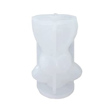 Silikonform / Lettform 3D Kvinnekropp 10 cm