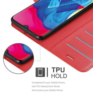Samsung Galaxy A10 / M10 Deksel Etui Case (rød)