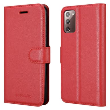 Samsung Galaxy NOTE 20 Deksel Etui Case (rød)