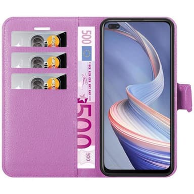 Oppo A92s Deksel Etui Case (lilla)