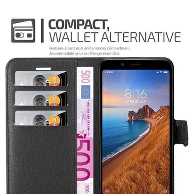 Xiaomi RedMi 7A Deksel Etui Case (svart)