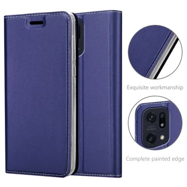 Oppo FIND X5 PRO lommebokdeksel etui (blå)