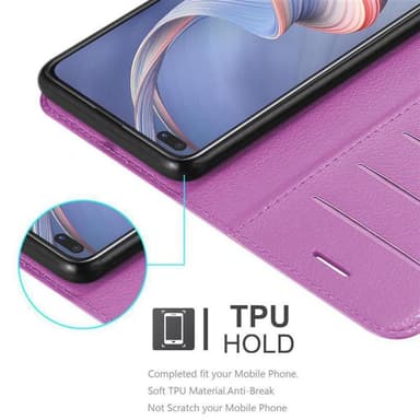 Oppo A92s Deksel Etui Case (lilla)