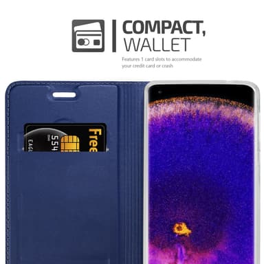 Oppo FIND X5 PRO lommebokdeksel etui (blå)